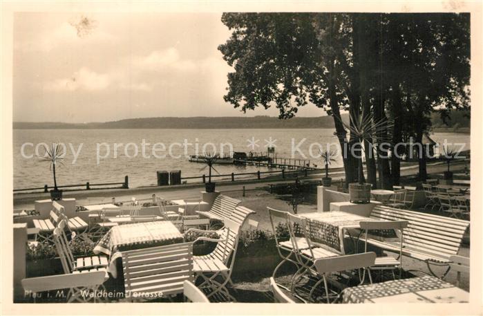 Plau Mecklenburg Waldheim-Terrasse