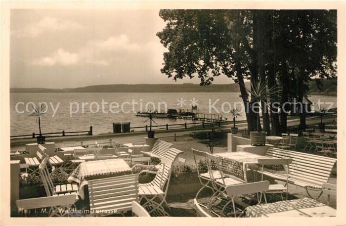 Plau Mecklenburg Waldheim-Terrasse