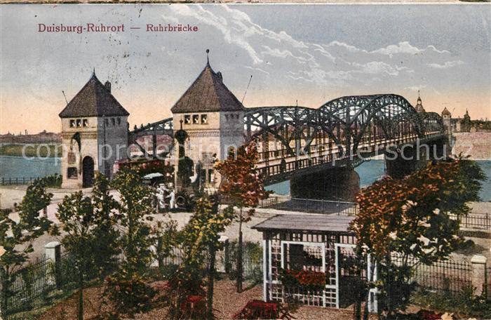 Ruhrort Ruhrbr?cke