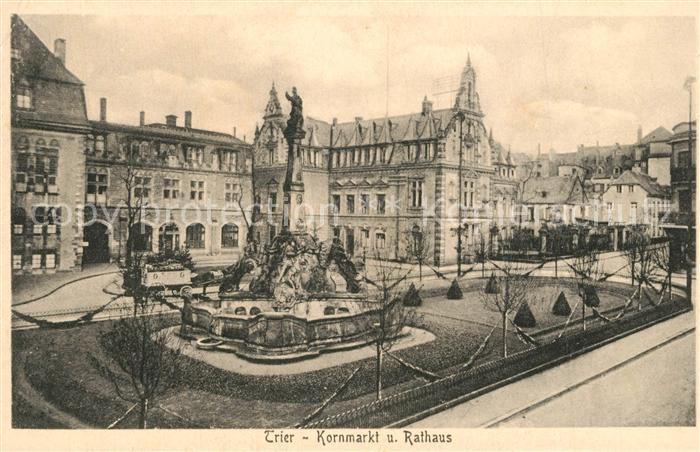 Trier Kornmarkt Rathaus