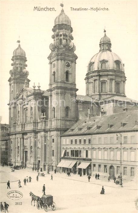 Muenchen Theatiner-Hofkirche