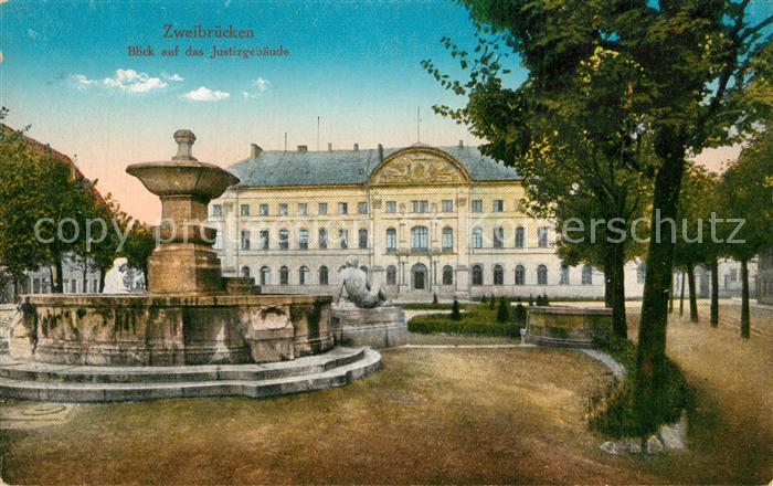 Zweibruecken Pfalz Justizgeb?ude