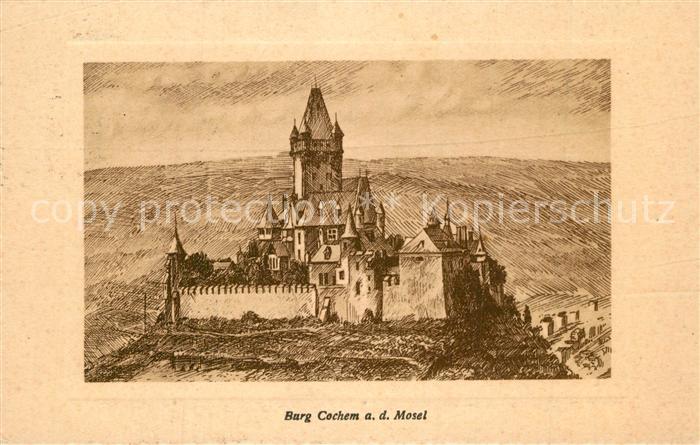 Cochem Mosel Burg Cochem