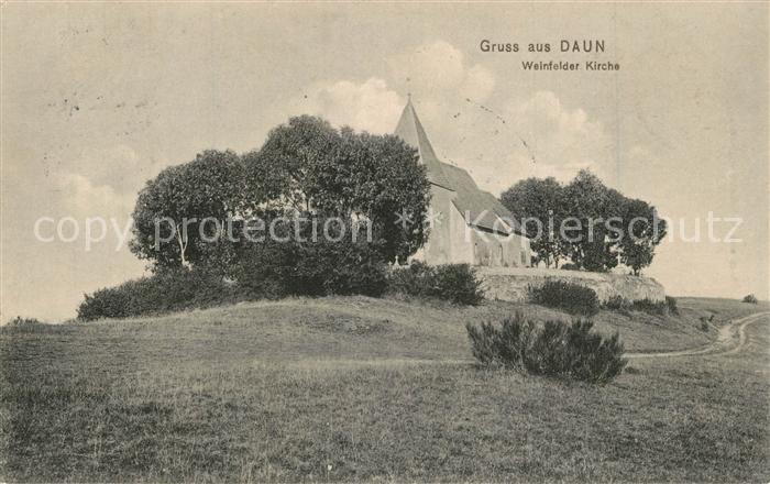 Daun Eifel Weinfelder Kirche