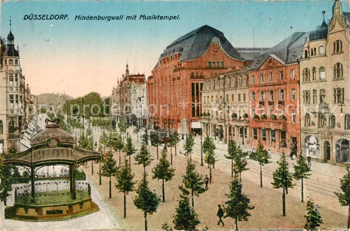 Duesseldorf Hindenburgwall Musiktempel