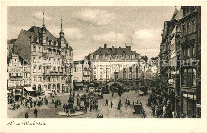 Bonn Rhein Marktplatz