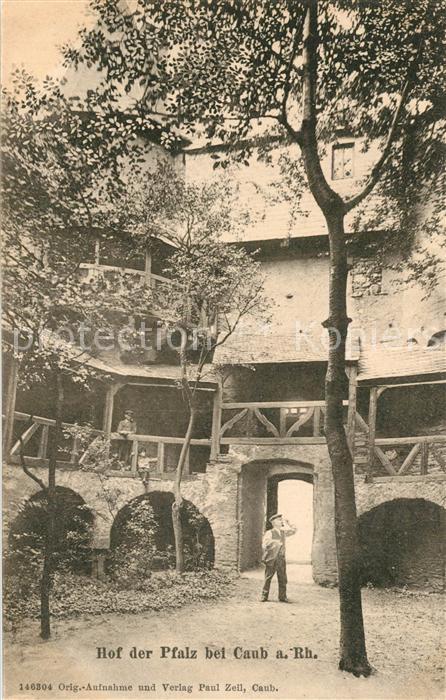 Kaub Hof der Pfalz
