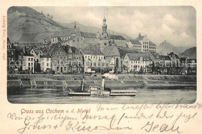 Cochem Mosel Dampfer