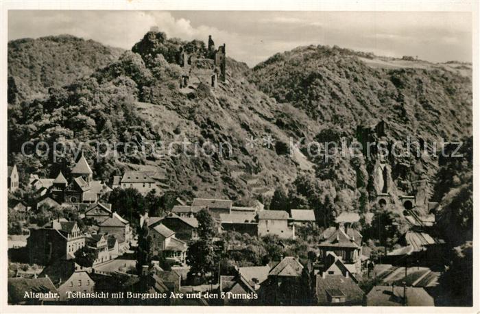 Altenahr Burgruine Are 3 Tunnels