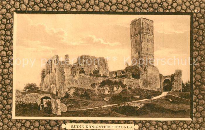 K?nigstein Taunus Ruine K?nigstein