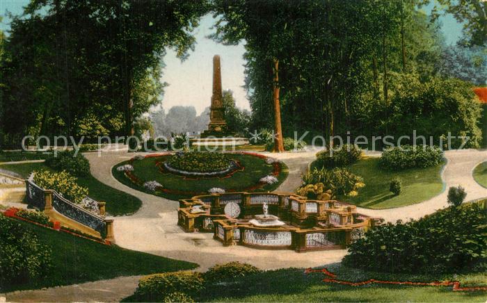 Bad Homburg Elisabethen-Brunnen Landgrafendenkmal