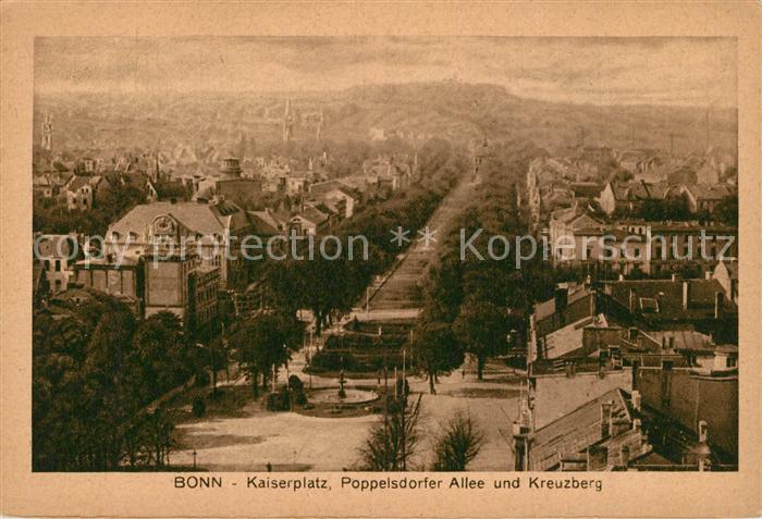 Bonn Rhein Kaiserplatz Poppelsdorfer Allee Kreuzberg