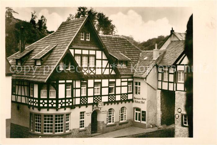 Blankenheim Eifel Biermann's Hotel K?lner Hof