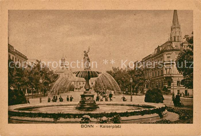 Bonn Rhein Kaiserplatz
