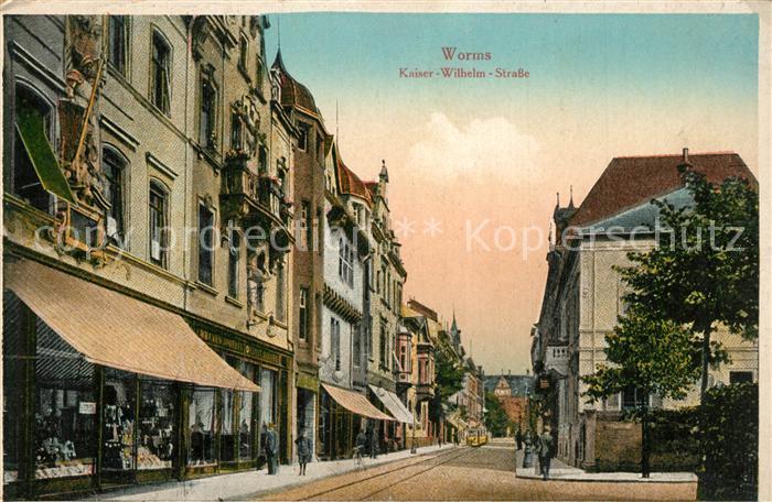 Worms Rhein Kaiser-Wilhelm-Strasse
