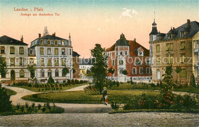 Landau Pfalz Anlage am deutschen Tor