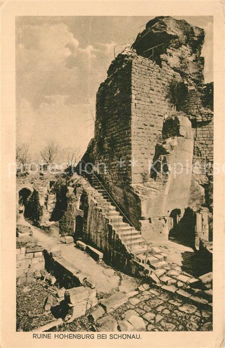 Sch?nau Brend Ruine Hohenburg