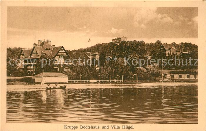 Essen Ruhr Krupps Bootshaus und Villa H?gel