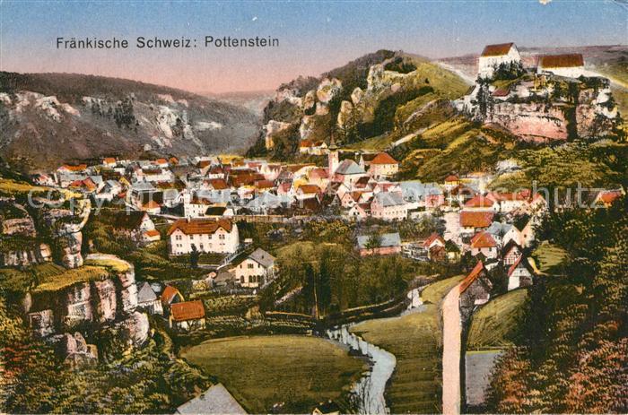 Pottenstein Oberfranken Fr?nkische Schweiz