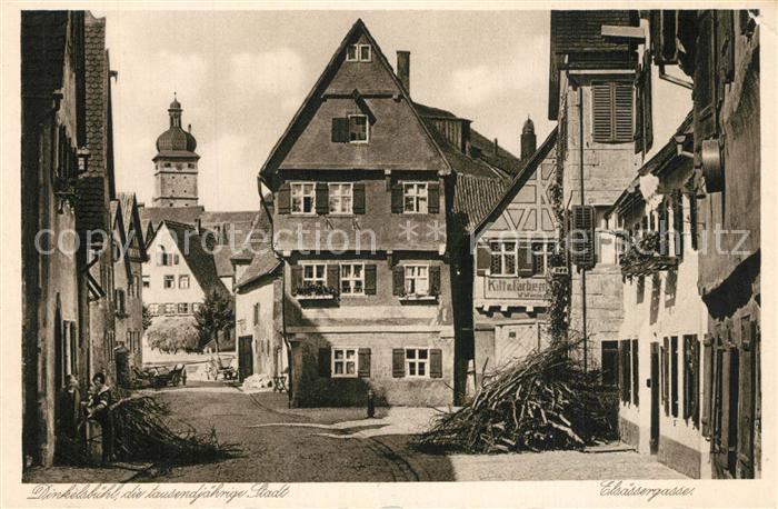Dinkelsbuehl Els?ssergasse mit Segringer Tor