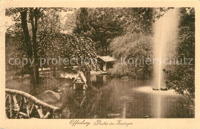 Offenburg Partie im Zwinger