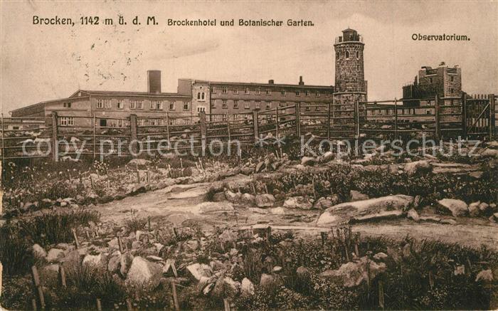 Brocken Harz Hotel mit Botanischem Garten Observatorium