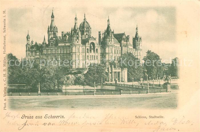 Schwerin Mecklenburg Schloss