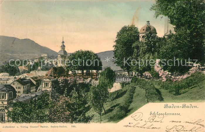 Baden-Baden Schlossterrasse