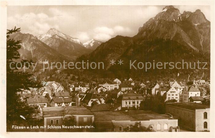 F?ssen Allg Lech Schloss Neuschwanstein