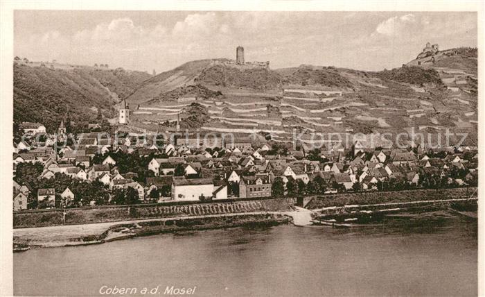 Kobern-Gondorf Fliegeraufnahme Moselpartie