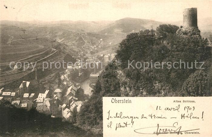 Oberstein Nahe Schloss