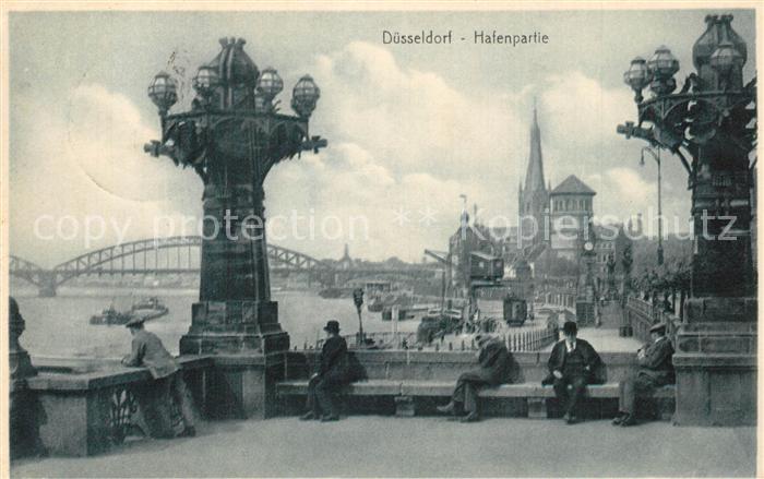 Duesseldorf Hafenpartie