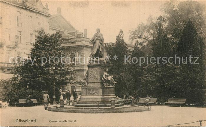 Duesseldorf Cornelius Denkmal