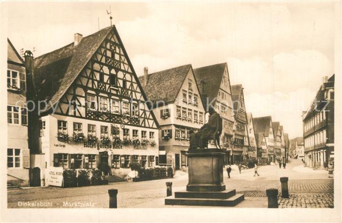 Dinkelsbuehl Marktplatz