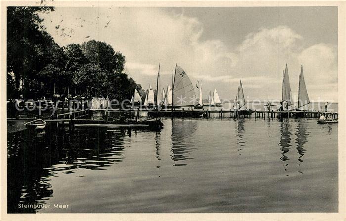 Steinhuder Meer Strand-Hotel Segelboote