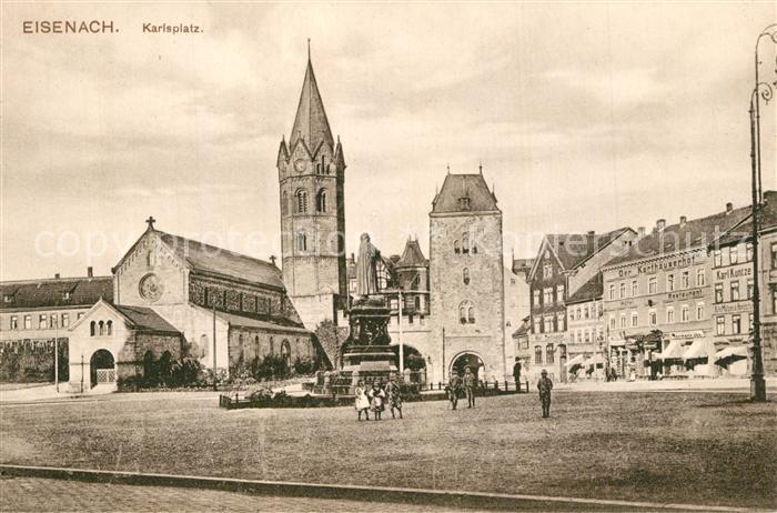 Eisenach Thueringen Karlsplatz