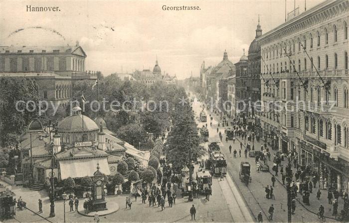 Hannover Georgstrasse Strassenbahn