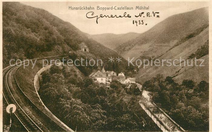 M?hltal Hessen Hunsr?ckbahn Boppard Castellaun