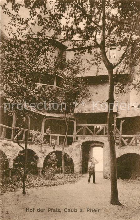 Kaub Hof der Pfalz