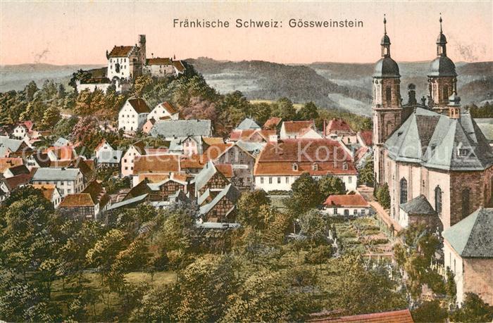 G?ssweinstein Kirchenpartie