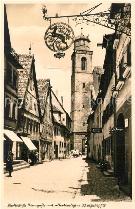 Dinkelsbuehl Turmgasse