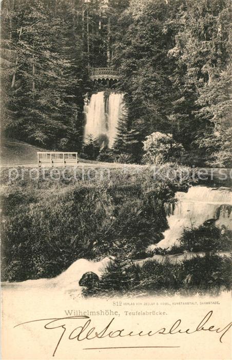 Wilhelmshoehe Kassel Teufelsbr?cke