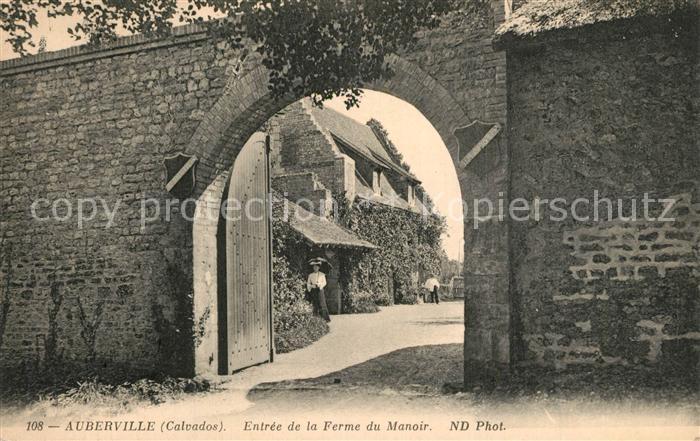 Auberville Ferme du Manoir Entree