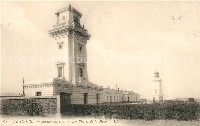 Le Havre Sainte-Adresse Phares de la Heve