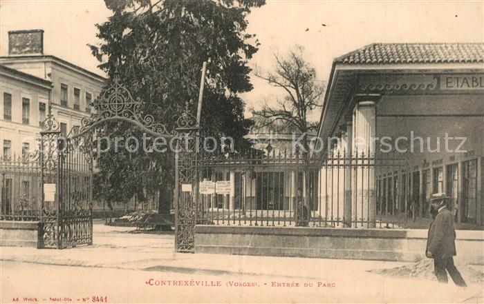 Contrexeville Vosges Entree du Parc