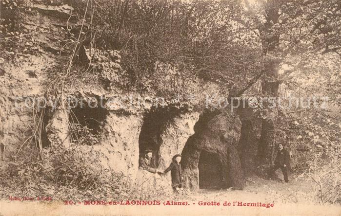 Mons-en-Laonnois Grotte de l Hermitage