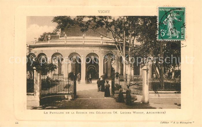 Vichy Allier Pavillon de la Source des Celestins