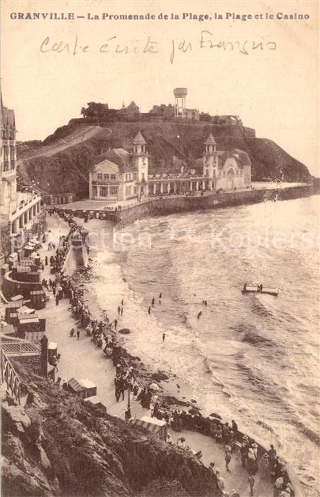 Granville Manche Promenade de la Plage Casino