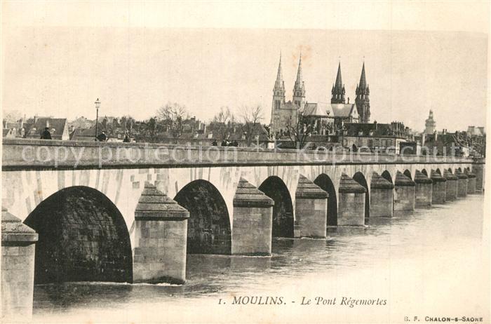 Moulins Allier Pont Regemortes
