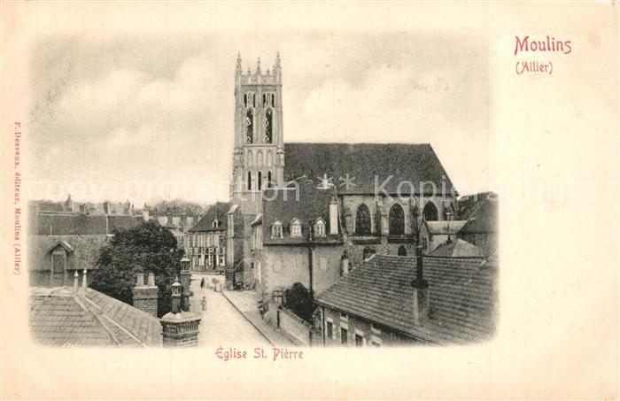 Moulins Allier Eglise St. Pierre